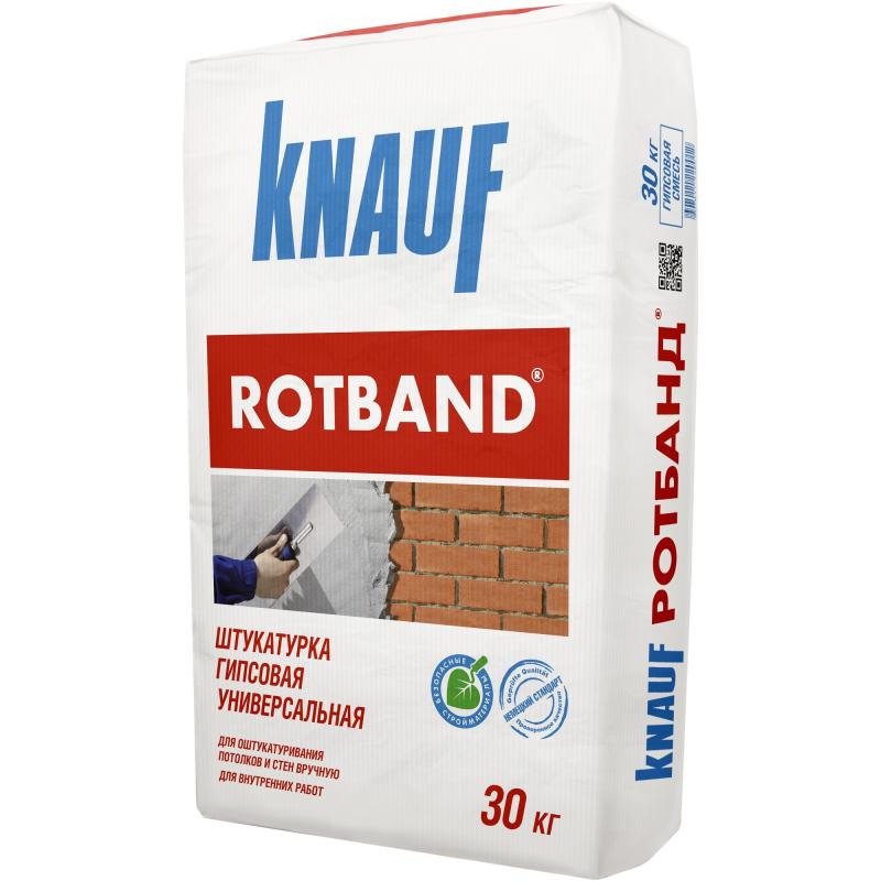 картинка Штукатурка гипсовая универсальная Knauf Rotband 30КГ от сети строительных магазинов в Старой Руссе
